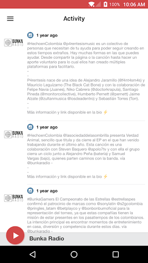 Bunka Radio Screenshot 1