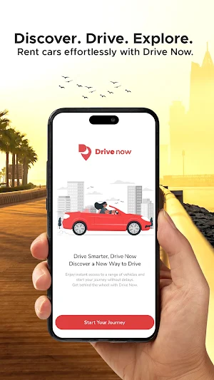 DriveNow car rentals Screenshot 0