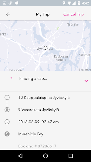 JYTAKSI - taksitilaus screenshot 8