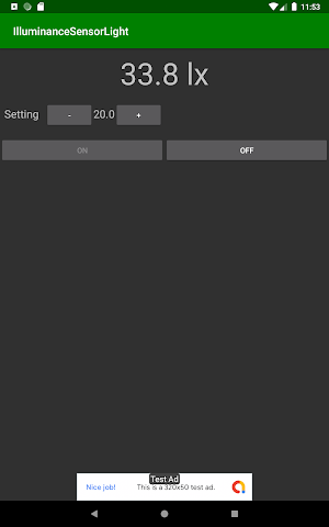 Illuminance Sensor Light Screenshot 2