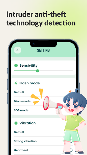 Phone anti-theft device Screenshot 1
