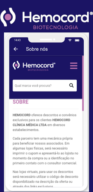 Clube Hemocord Screenshot 2