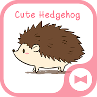Wallpaper Cute Hedgehog Theme