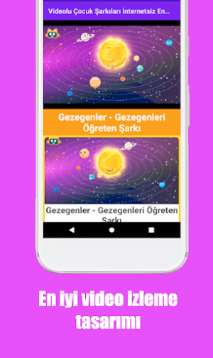 Videolu Çocuk Şarkıları İnternetsiz 3 - En Sevilen Screenshot 0