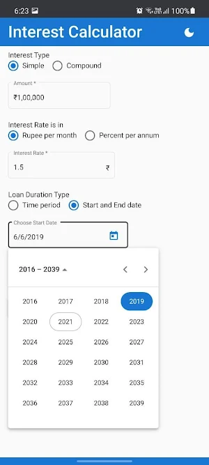 Interest Calculator by ANR Screenshot 0