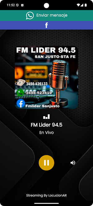 FM Lider 94.5 Screenshot 0