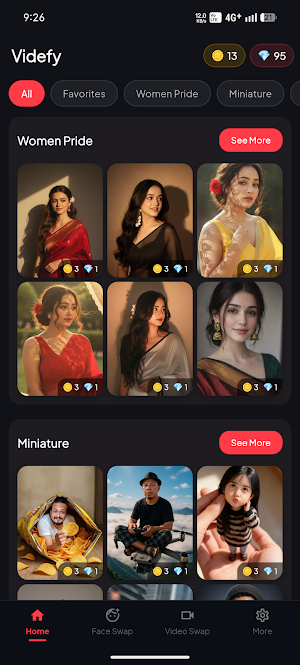 Videfy - AI Video Face Swap Screenshot 0