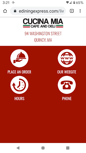 Cucina Mia Cafe Screenshot 0