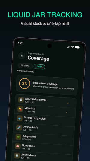VaultStack: Supplement Tracker Screenshot 3