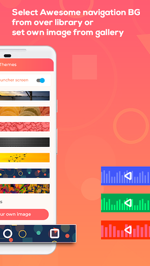 Navigation Bar -Navbar Customize Tools, Back, Home Screenshot 3