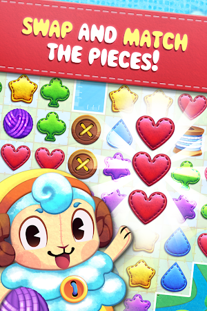 Fluffy Shuffle - Cute Match-3 Puzzle Adventure Screenshot 0