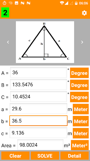 Trigonometry Calculator - PRO Screenshot 3