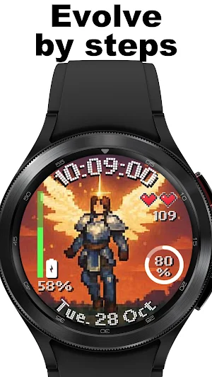 Evolve by Step Game Watch face Screenshot 0