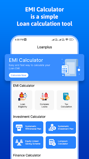 Loanplus - Loan EMI Calculator Screenshot 0