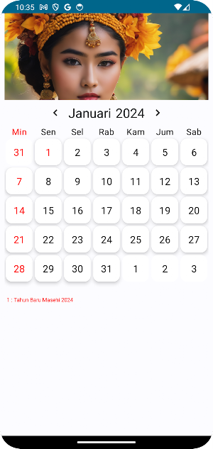 Kalender Indonesia Screenshot 0