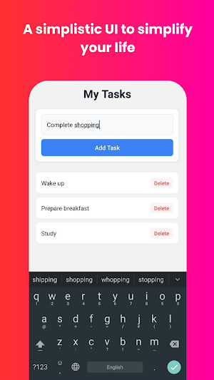 MinimalisticTask Screenshot 3