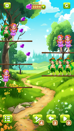 Sort princesses-fairy game Screenshot 3
