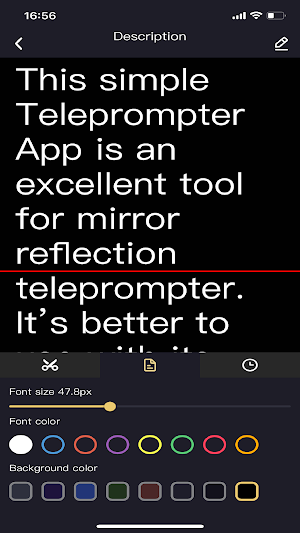 S-Teleprompter Screenshot 3