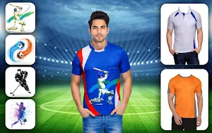 Sports Jersey Design Maker - T Shirt Photo Editor Screenshot 3