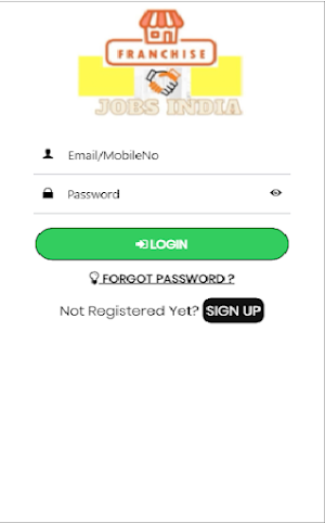 FRANCHISE AND JOBS INDIA Screenshot 1