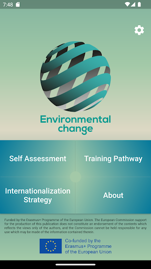 Environmental app for startups Screenshot 0