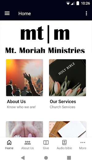 Mt. Moriah Ministries Screenshot 0