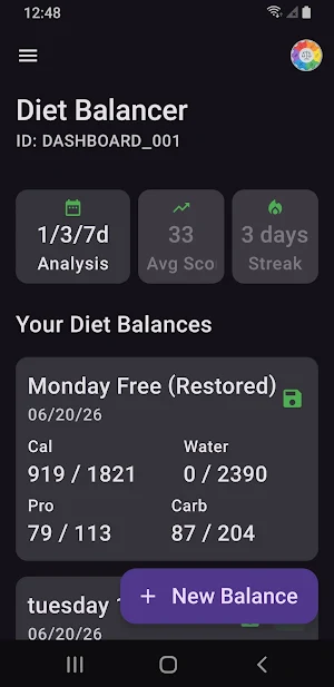 Nutri Diet Balance Screenshot 3