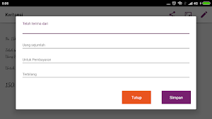 Kwitansi / Cash Receipt Screenshot 0