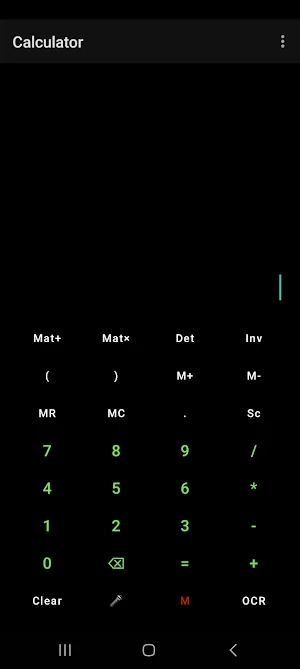 Calculator Screenshot 0