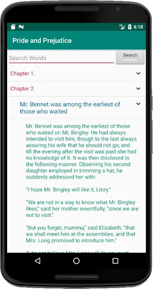 Pride and Prejudice Screenshot 0