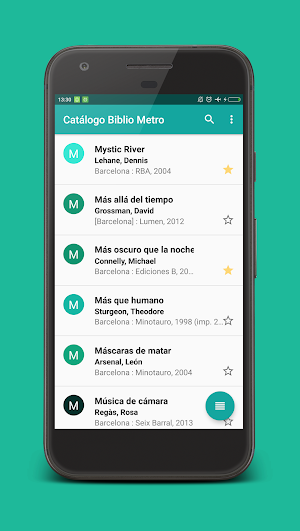 Catalog Bibliometro Screenshot 1