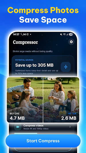 Cleanup - AI Storage Cleaner Screenshot 1