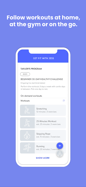 Get Fit With Jess Online Screenshot 2