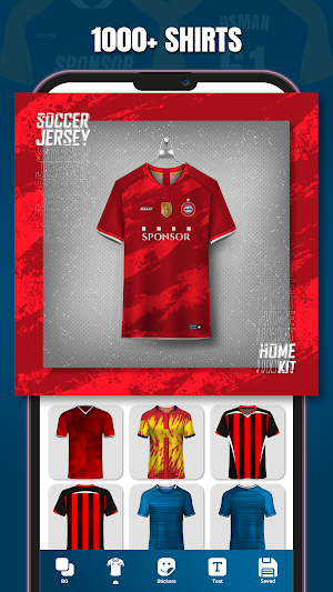 Soccer Jersey Maker, T-shirt Screenshot 3