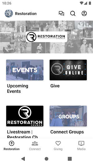 Restoration Church Louisiana Screenshot 0