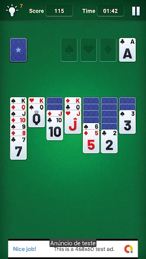 Solitaire - 4 in 1 Screenshot 2