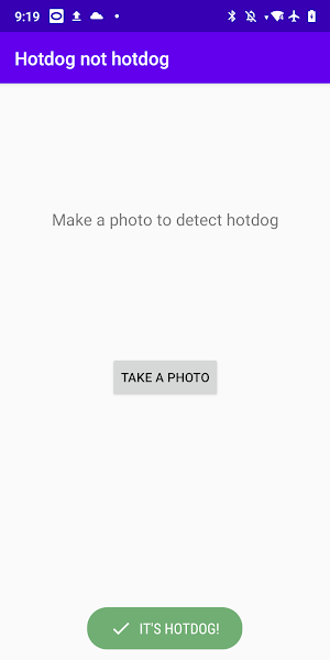 Is it hotdog? Screenshot 0