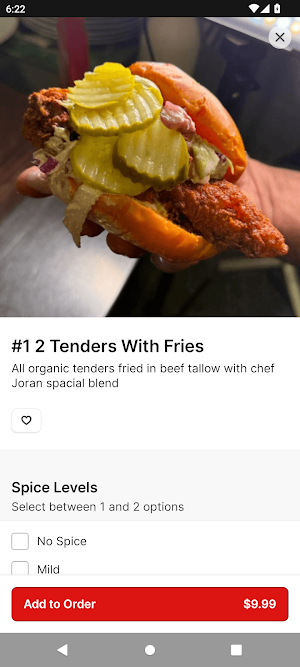Mr Feast Hot Chicken Screenshot 2