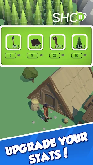Chop Hero: Idle Lumberjack Screenshot 2