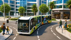 Euro Bus : 3D Wild Animal Screenshot 0