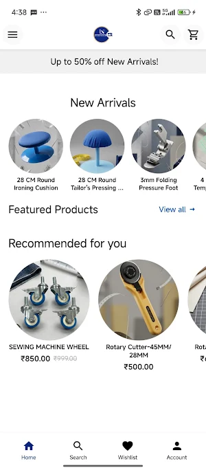 LN Sewing Store Screenshot 0
