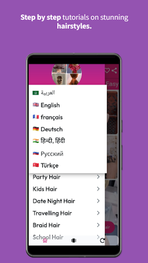Easy Hairstyles Step by Step Screenshot 3