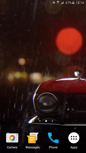 Retro Car HD Live Wallpaper Screenshot 1