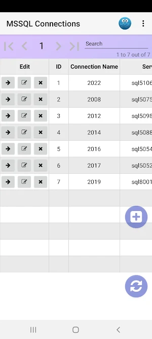 Web Connect - MSSQL Manager Screenshot 0