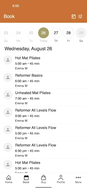 Southern Pilates Screenshot 1