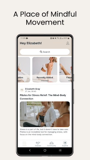 Pilates with Elizabeth Screenshot 2
