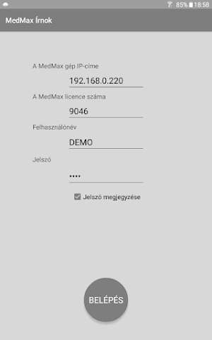 MedMax Írnok Screenshot 0
