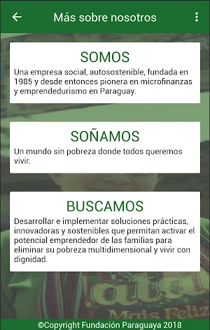 Fundación Paraguaya Screenshot 2