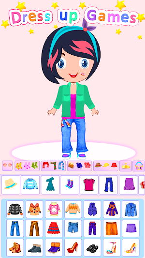 Chibi Dolls Dress up Game Screenshot 0