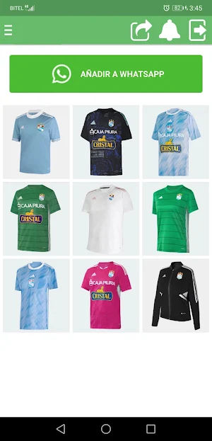 Stickers de Sporting Cristal Screenshot 0